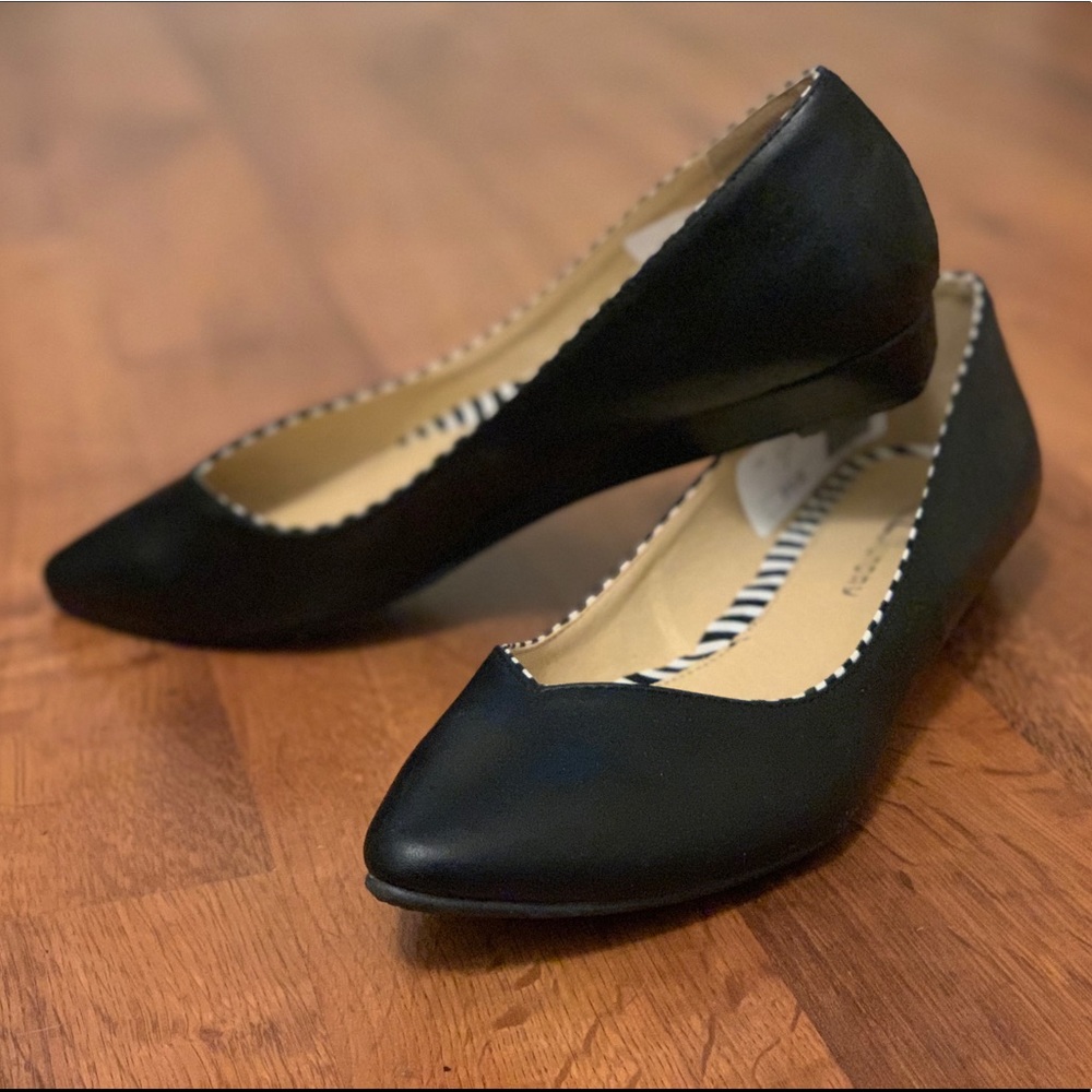 Black flats